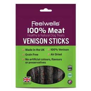 FEELWELLS VENISON STICKS 100G Image 1